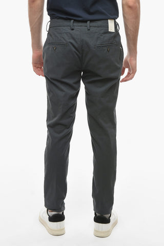Pantaloni NEWTOWN in Misto Cotone con Passanti