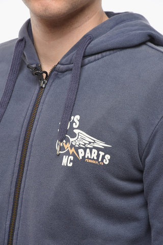 PENN-RICH 2 Pockets Hoodie with Print