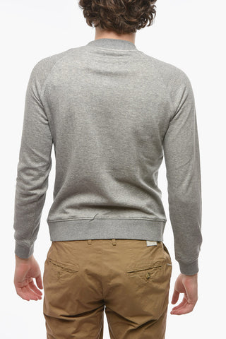 ID COLLECTION Zip-up BONINA Sweatshirt with Embroidered Emblem