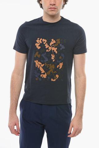 CC COLLECTION Jersey T-shirt with Floral Print
