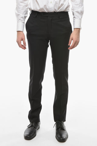 Abito ACADEMY in Twill di Lana Vergine con Revers Classico