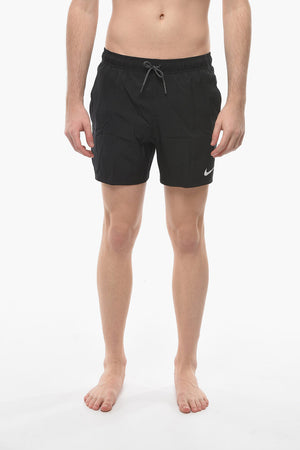 SWIM Costume da Bagno Boxer Bicolore con Elastico in Vita