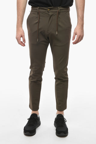 Pantaloni MITTE a 1 Pince con Elastico in Vita