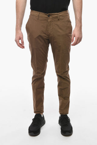 Pantaloni Chino NEWTOWN Slim Fit in Cotone stretch