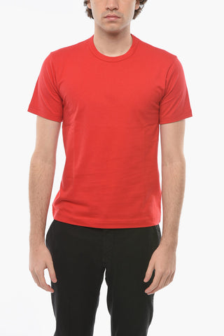 SHIRT Crew-neck T-shirt with Back Logo Lettering
