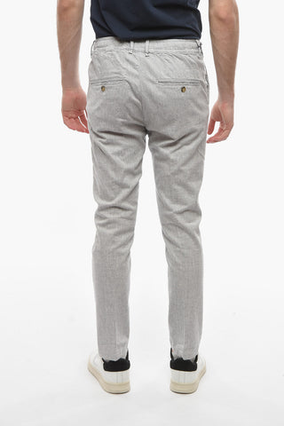 Pantaloni MITTE a 1 Pince con Elastico in Vita