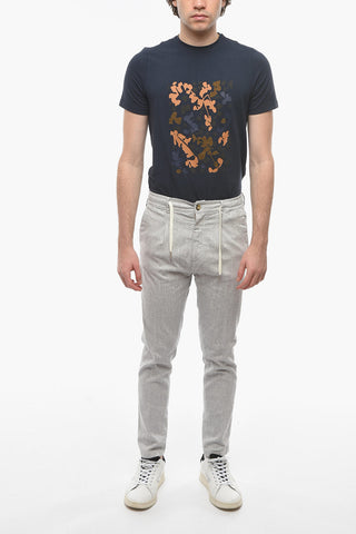 Pantaloni MITTE a 1 Pince con Elastico in Vita