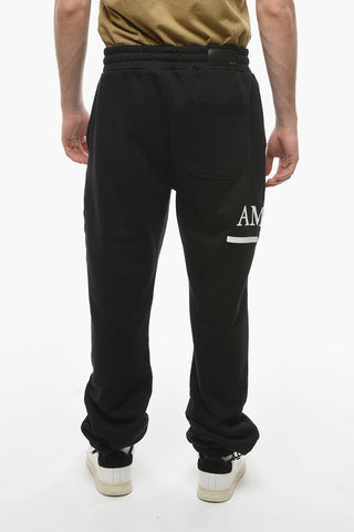 Joggers con Coulisse e Stampa Logo a Contrasto