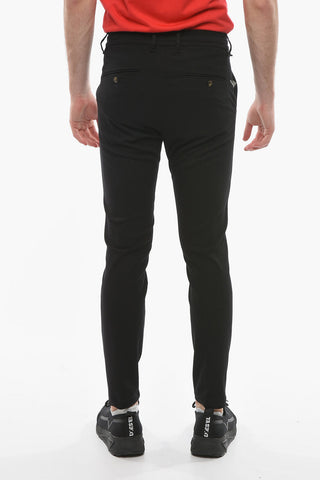 Pantaloni a Una Pince MITTE Con Elastico in Vita
