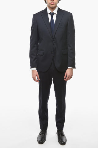 CC COLLECTION Virgin-wool RIGHT Suit with Notch Lapel