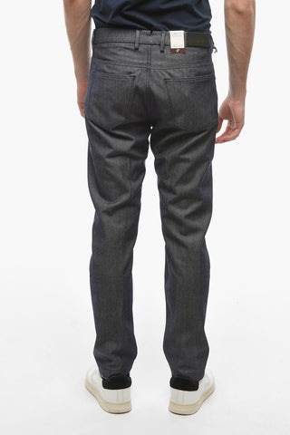 Virgin Wool and Cotton GENOVA 5 Pockets Pants