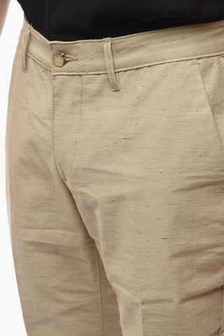 Regular Waist Cotton Blend NEWTOWN Pants
