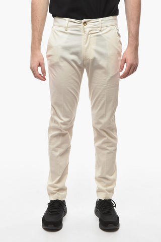 Cotton Stretch 4 Pockets Tapered Fit MARAIS Pants
