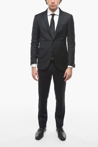 Super 130's Wool CEREMONY Academy Tuxedo Blazer