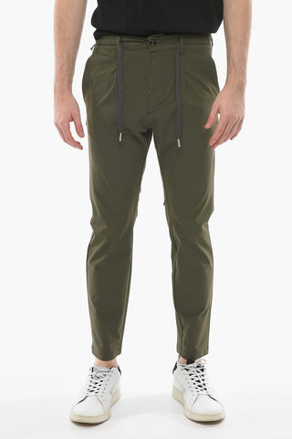 Termic Fabric MITTE Chino Pants with Drawstring Waist