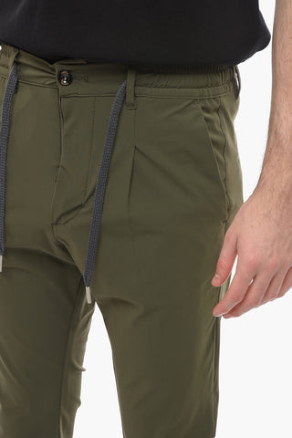 Termic Fabric MITTE Chino Pants with Drawstring Waist