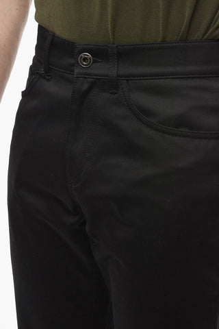 5 Pocket Cotton Pants with Belt Loops