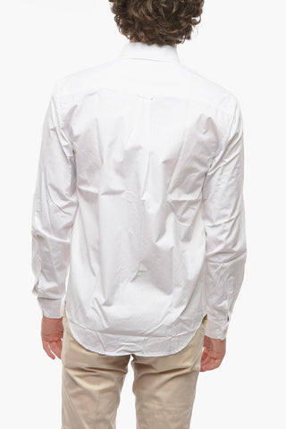 Popeline Cotton FOX Shirt with Button-down Collar