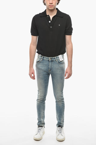 Light Wash ROCK Slim Fit Denims 15cm