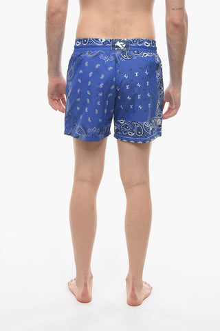 Paisley Patterned Swim Shorts