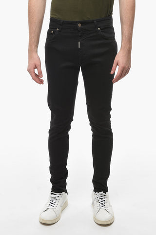 Stretch Denim Slim Fit Jeans 13cm