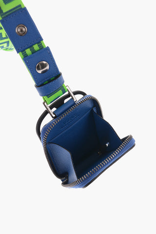 La Greca Motif Neck Card Horlder