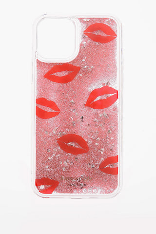 Cover Per Iphone 12 /12 Pro Riempita da glitter liquido
