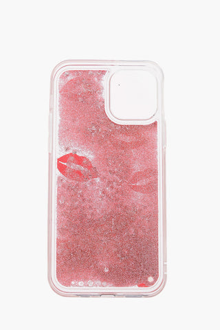 Cover Per Iphone 12 /12 Pro Riempita da glitter liquido