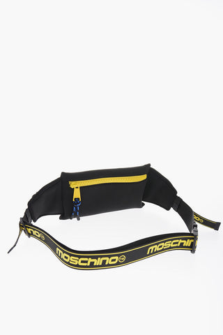 COUTURE! Technical Fabric Waist Bag with Fluorescent Logo and Embossed