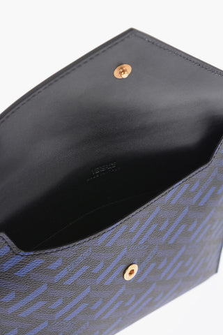 Faux Leather LA GRECA Motif 3 Pairs of Pouch Set