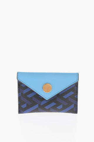 Faux Leather LA GRECA Motif 3 Pairs of Pouch Set