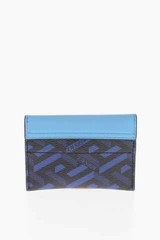 Faux Leather LA GRECA Motif 3 Pairs of Pouch Set