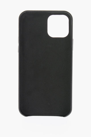 Cover Per Iphone 12 /12 Pro in Ecopelle con Stampa Logo
