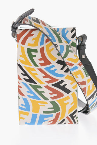 All-Over Monogram FF Leather Crossbody Bag