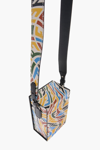 All-Over Monogram FF Leather Crossbody Bag