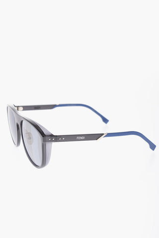 Sunglasses with Awning Striped Lenses