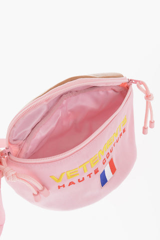 Nylon Bum Bag with Front Embroidery