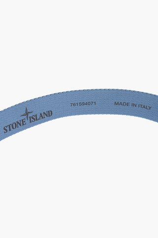 fabric Belt with Embossed Logo on the Buckle 35mm
