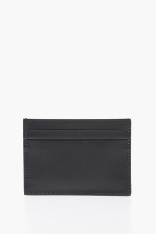 COUTURE! Leather Card Holder with Printed Contrasting Logo
