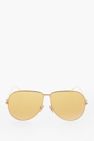 Aviator Sunglasses with Golden Frame