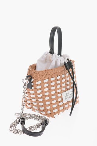 MM11 Two-Tone Braided Fabric Bag
