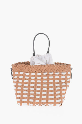 MM11 Two-Tone Braided Fabric Bag