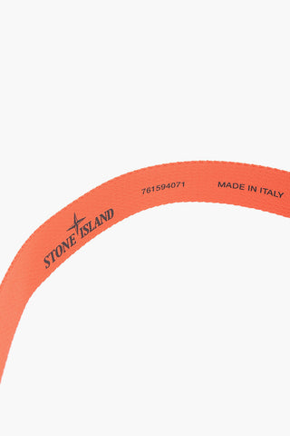 Solid Color Industrial Belt with Embossed Logo 35mm