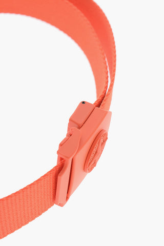 Solid Color Industrial Belt with Embossed Logo 35mm