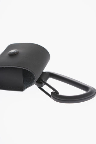 Solid Color Airpods Case with Snap Hook