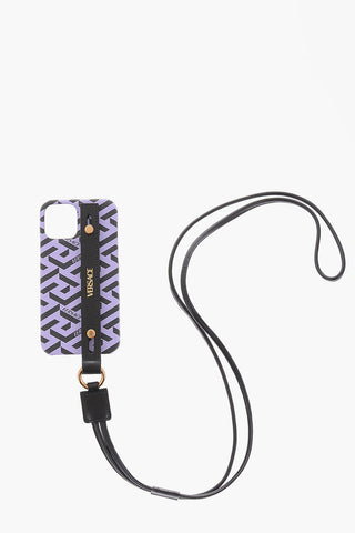 Cover a Collo per Iphone 12/12 pro in Motivo La Greca