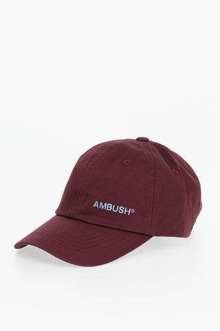 Cappello Baseball in Tinta Unita con Logo Ricamato