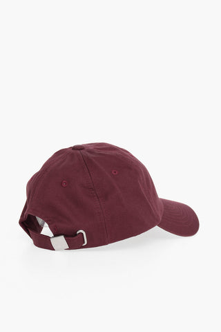 Cappello Baseball in Tinta Unita con Logo Ricamato