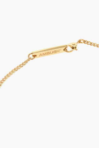 Collana in Argento Dorata con Pendente Anello