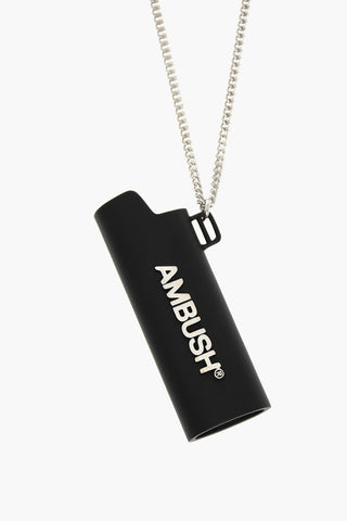  Chain Necklace with Lighter Case Pendant